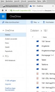OneDrive-Mehr Speicherplatz